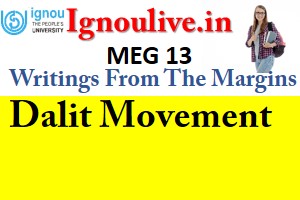 Dalit Movement