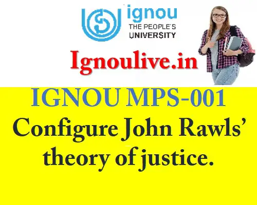 Configure John Rawls’ theory of justice.